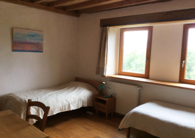 Hébergement éco nature en chambre double à à Manaska Montbrun-Bocage Haute Garonne