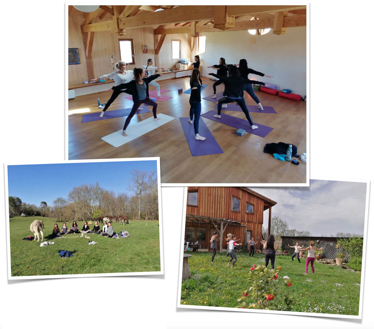 Pratique de Sukhita Yoga à Manaska à Montbrun-Bocage