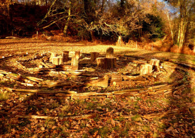 Célébration du solstice d'hiver à Manaska à Montbrun-Bocage