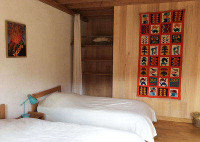 Hébergement éco nature en chambre double à à Manaska Montbrun-Bocage Haute Garonne